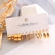 thumbnail image 5 of Fiudx Aros Dorados, Congénitas Conjunturas de Alegrías de Aleación, Elegante Diseño de Pendientes Colgantes, Colección de Acrílico En Acabado Liso, Accesorio de Moda para El Día a Día, Ideal Como Reg, 5 of 7