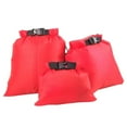 thumbnail image 4 of justharion Ensemble de 3 Tailles Sac Étanche Camping Rafting Kayak Orange, 4 of 8