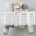 thumbnail image 3 of Women Cropped Winter Puffer Coat, Solid‑Color Fuzzy‑Lined Quilted Hooded Zip‑Snap Casual Outerwear With Side Pockets for Cold Weather Travel, 3 of 8