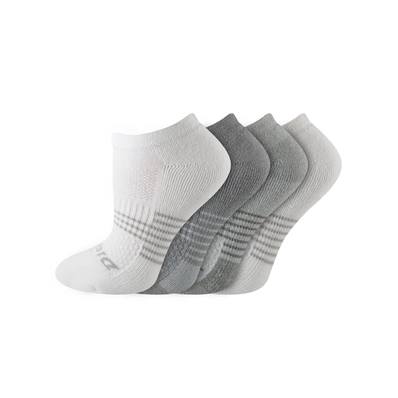 Krylvor Merino 10 Ultra Light Cushion No Show Tab Ankle Socks - Wool Socks for Women & Men - Old White, S (1 Pair)