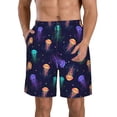 thumbnail image 1 of Fotbe Sea Jellyfish Trajes de Baño Estampados para Hombre, Shorts de Verano de Secado Rápido, Ropa de Playa, Bañadores-XX-Large, 1 of 6