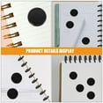 thumbnail image 3 of IDEANATEGRATE 100Ud Discos Plásticos Negros Para Encuadernado De Fotos Con Organización Flexible Y Duradera, 3 of 8
