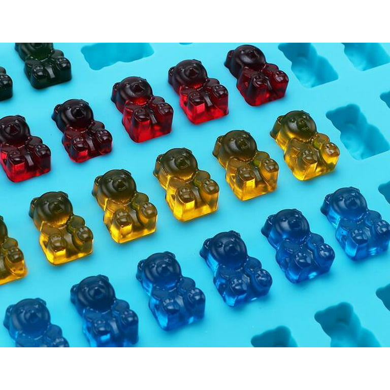 Gummy Bear Mold Candy Making Supplies Chocolate Ice Maker Silicone Molds  1/4Pack