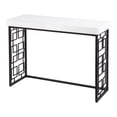 thumbnail image 1 of SEI Furniture Mavden Contemporary Console Table in Black-White, 1 of 3