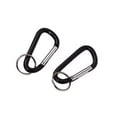 thumbnail image 2 of Rothco 60mm Accessory Carabiners with Key Ring (2-Pack), 2 of 2