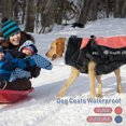 thumbnail image 2 of Abrigo Para Perros Chaqueta Suave Y Cálida Para Perros Ropa Impermeable Para Perros Con Tiras Reflectantes Y Cremallera Chaleco De Invierno Para Cachorros Al Aire Libre Con Orificio Para Arnés Para Pe Muyoka Hogar, 2 of 6