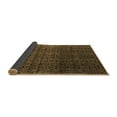 thumbnail image 2 of Ahgly Company Indoor Square Abstract Brown Modern Area Rugs, 7' Square, 2 of 4