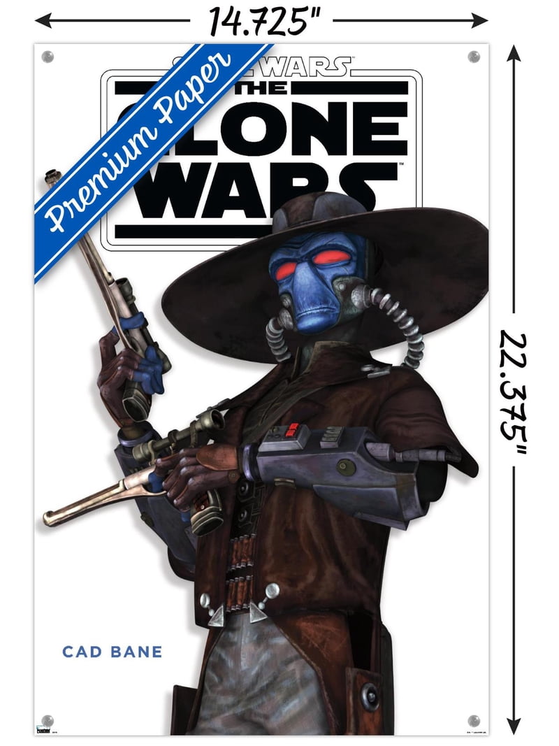 Star Wars: The Clone Wars - Cad Bane Feature Series Wall Poster