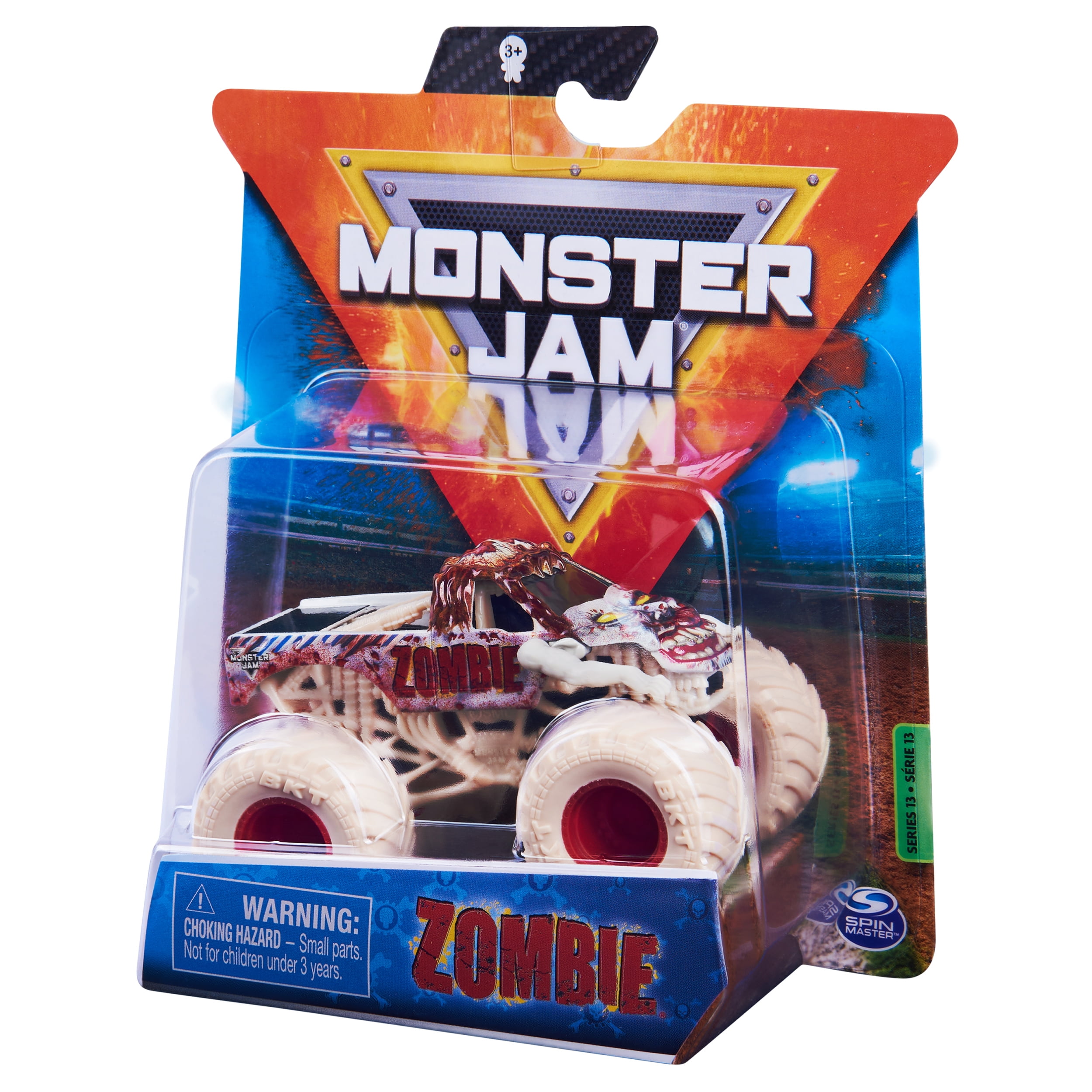 Monster Jam, Official Zombie Monster Truck, Die-Cast Vehicle
