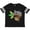 Football Black and White, variant on Mama Little Monkey Grandchild Boys or Girls Toddler T-Shirt