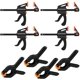 thumbnail image 2 of Juego de clips de 8 piezas, abrazadera de una mano Abrazadera de liberación rápida Abrazadera Abrazaderas Abrazaderas de agarre rápido de alto rendimiento con abrazaderas de resorte de nailon ideales Namotu MZQ-0761, 2 of 7