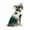 Green, variant on New Pet Sweater, Color - Block Knit Dog Clothes For Small Medium Dogs, 2 - Legged Design, Warm For Spring Autumn Winter, Navy S