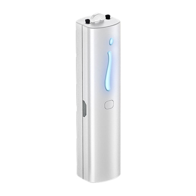 Yuarrent Ambientador portátil para coche, para exteriores, senderismo, viajes, recargable, ionizador colgante para el cuello, generador de iones Suministros de limpieza para el hogar Blanco Yuarrent HA059462-04B