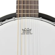 Jameson Guitars 6-String Banjo with 24 Brackets and Closed Solid Back