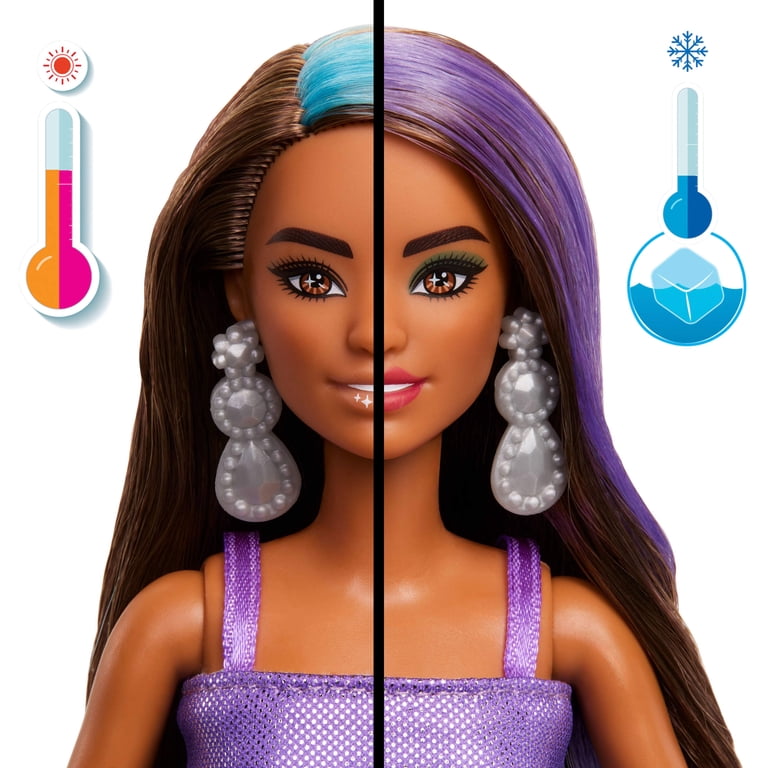 Barbie, Doll, Purple Sparkle, Glam Party Series with 10 Surprises