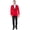 Red, variant on Slim Fit 3-Piece Tuxedo Jacket, Vest, and Pant Set