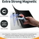 thumbnail image 3 of 2 Pack Magnetic Vent Cover 12x12In Black Extra Strong Magnet Cover Register Vent Cover for Complete, 3 of 5