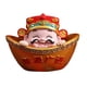 thumbnail image 2 of Figura tradicional china del dios de la riqueza, estatua, artesanía de buena fortuna según el Feng Shui E, 2 of 9