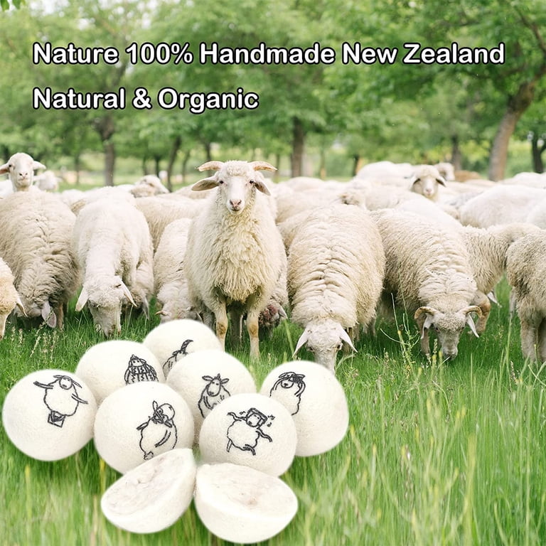 Kainga Recka Wool Dryer Balls, 8 Pack photo 4
