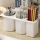 thumbnail image 4 of Caja De Almacenamiento Lateral De Mesa De Estilo Japonés, Se Pueden Pegar Tres Rejillas Para Organizar, Gran Capacidad, Portalápices, Decoración Para Escritorio De Estudiante, 4 of 5