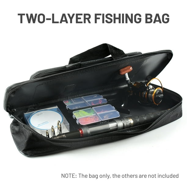 Arealer 45cm/50cm/60cm Fishing Rod Bag Water-repellent Fishing Rod