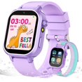 thumbnail image 1 of wonima44 Kids Waterproof Smart Watch Girls Gift Age 3-12 with 39 Game HD Touch Screen Music Player Video Camera Pedometer Alarm Clock Toys Birthday Gifts for 6 7 8 9 Year Olds Purple, 1 of 1