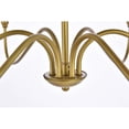 thumbnail image 4 of Rohan 6 lights brass chandelier, 4 of 5