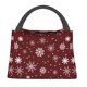 thumbnail image 1 of Fotbe Romantic white snowflakes Bolsa Térmica Portátil con Estampado, Bolsa de Entrega de Alimentos Aislada, Bolsa Reutilizable de Gran Capacidad para Comidas y Supermercado, 1 of 6