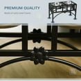 thumbnail image 4 of PawHut 17" Double Stainless Steel Heavy Duty Dog Food Bowl Pet Elevated Feeding Station, 4 of 9