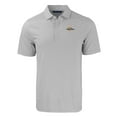 thumbnail image 2 of Men's Cutter & Buck  Gray/White Pepperdine Waves Forge Eco Double Stripe Stretch Recycled Polo, 2 of 3