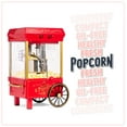 thumbnail image 2 of Nostalgia Hot Air Popcorn Maker, 12-Cup Countertop Popcorn Machine with Measuring Cup, Dark Red, 2 of 7