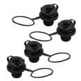 thumbnail image 3 of 4Pack Boat Valve Inflation Valve TPU Black for Rubber Dinghy and Camping, 3 of 5