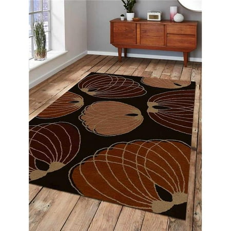 3 X 5 Ft Fl Hand Tufted Woolen Area Rug Brown
