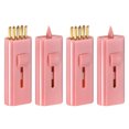 thumbnail image 1 of Cepillo Retráctil para Palos de Golf Uxcell [4PCS] - Limpiador de Ranuras de Doble Cara para Golfista - [Rosa Polvoriento-2.3IN], 1 of 7
