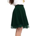 thumbnail image 4 of Viikei Summer Skirts for Women Skirts Clearance Sale Skirt Plus Size Basic Versatile Stretchy A-line Flared Casual Mini Skater Skirt, 4 of 8