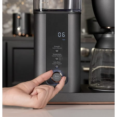 Café - Smart Drip 10-Cup Coffee Maker with WiFi - Matte Black