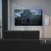 VIVO Black Steel Wall Mount Designed for PS5 Console, 2 Controller Mounts