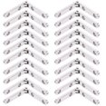 thumbnail image 3 of 20pcs Zinc Alloy 90 Degree Hinges Spring Hinges for Wooden Box Jewelry Case, 3 of 6