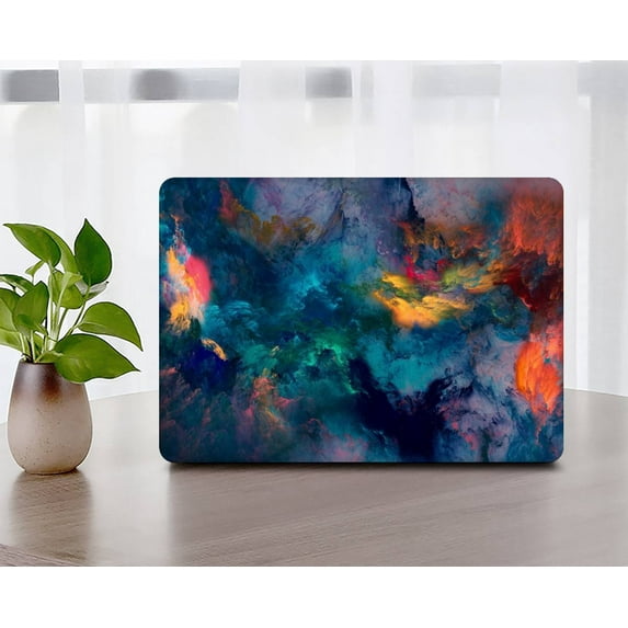 KSK KAISHEK Compatible MacBook Air 13.6" Case 2022.0 Release Model A2681, Plastic Hard Shell Cover + Black Keyboard Cover, Colorful A 29_1