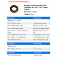 thumbnail image 2 of Automatic Transmission Rear Seal - Compatible with 1967 - 2002 Pontiac Firebird 1968 1969 1970 1971 1972 1973 1974 1975 1976 1977 1978 1979 1980 1981 1982 1983 1984 1985 1986 1987 1988 1989 1990, 2 of 2
