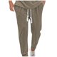 thumbnail image 2 of Pantalones largos para hombre, leggings deportivos holgados, pantalones casuales con cordón de gran tamaño, pantalones largos para hombre, pantalones para hombre, 2 of 6