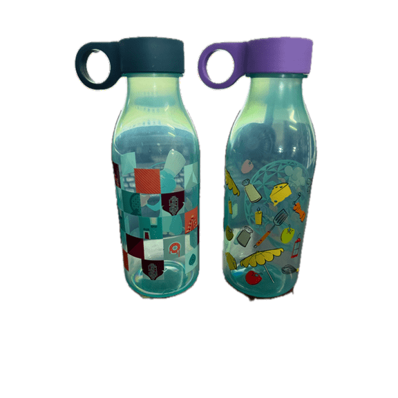 Disney Food And Wine Festival Hide And Squeak Completer Prize Water Bottles 2-Pack Remy & Figment