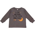 thumbnail image 3 of Inktastic I Love My Titi To The Moon and Back Boys or Girls Long Sleeve Toddler T-Shirt, 3 of 5