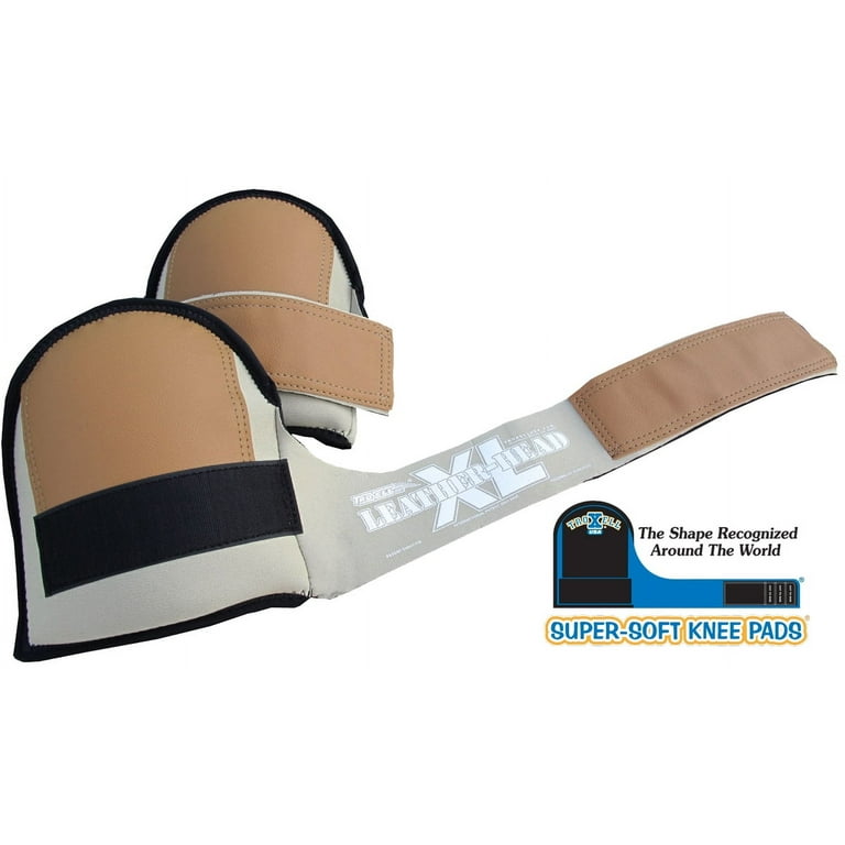 TROXELL USA - XL Supersoft Leatherhead Kneepads for Adult