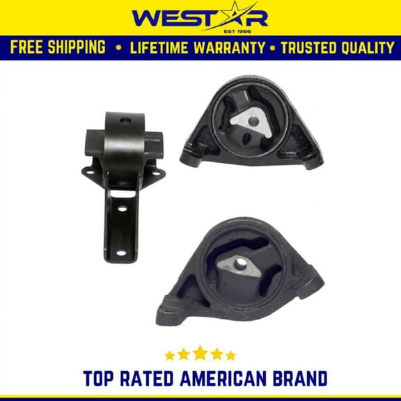 Engine & Trans Mount Set Compatible for 1999-2004 Jeep Grand Cherokee 4.7L RWD 3PCS Replaces 3008 3012 3018