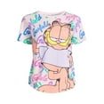 thumbnail image 5 of Garfield Juniors Print and Graphic Tee with Short Sleeves, Sizes XS-3XL, 5 of 5