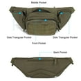 thumbnail image 5 of Spencer Fanny Pack Waist Packs for Men, Water-resistant Waist Bag Hip Pack Belt Bag for Travel Hiking Running Fishing Outdoor Sports, 5 of 8