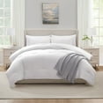 thumbnail image 3 of Ravure Twin Comforter Set, Modern Solid Twin Size Comforter Set, 5-Pc All Season Bedding Comforter Set, White, 3 of 8