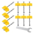 thumbnail image 1 of HEALEEP 10pcs Tile Leveler Tool ABS Metal Tool for Wall Tile Adjustment in Floor Setting, 1 of 8