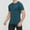 Green, variant on Cxenplz Short Sleeve Compression Shirts for Men Quick Dry Cool Men's Compression T-Shirt Athletic Workout Base Layer